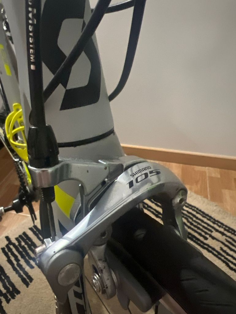 Used Scott CR1 20 2017 2017 Road & Gravel, Light Gray — image 4 of 9