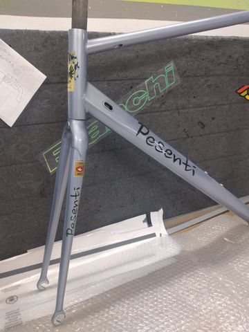 Used NO-LOGO Pesenti Laser Frameset 2023 Road & Gravel, Blue — image 5 of 11