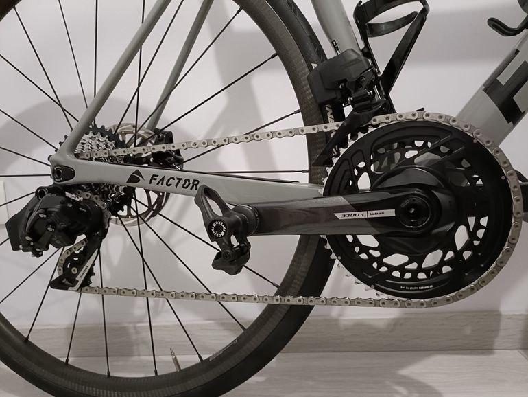 Used Factor O2 SRAM Force eTap AXS 2023 2023 Road & Gravel, Light Gray — image 2 of 3