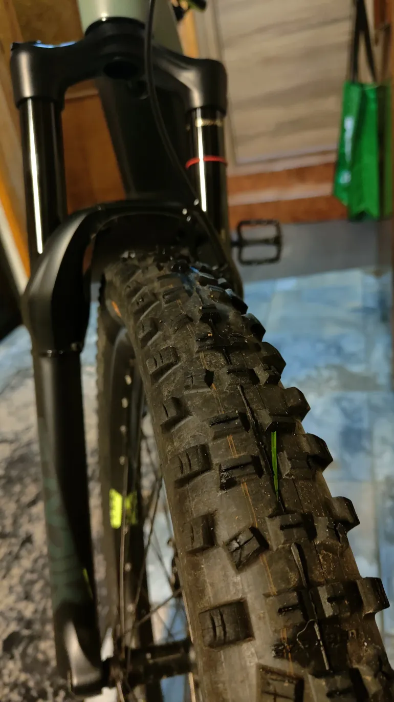 Used CUBE STEREO HYBRID 160 HPC SL 625 27.5 2020 Mountainbike, Verde — image 6 of 8