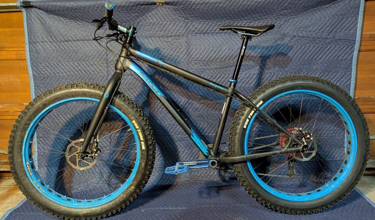 Used Salsa Salsa Beargrease Fat Bike - Medium 2013 2013 Mountainbike, Black — image 2 of 6