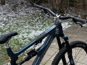 Nukeproof Mega 290 Carbon RS 2021 2021 Mountainbike usato, Blu — immagine 10 di 15