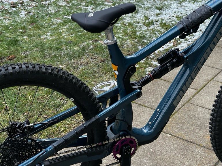 Gebrauchtes Nukeproof Mega 290 Carbon RS 2021 2021 Mountainbike, Blau, 29 — Bild 9 von 15