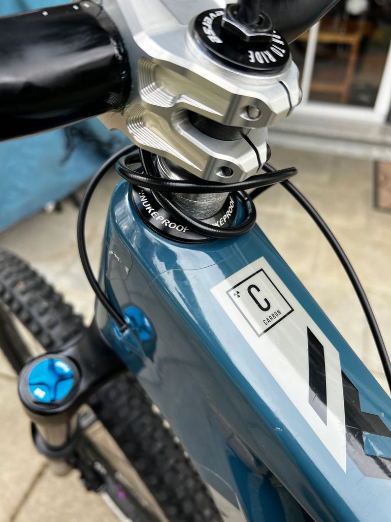 Gebrauchtes Nukeproof Mega 290 Carbon RS 2021 2021 Mountainbike, Blau, 29 — Bild 13 von 15