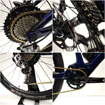 BH Ilynx Shimano XTR 2022 Mountainbike usato, Viola — immagine 8 di 12