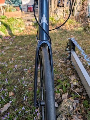 Used Vitus Vitesse EVO Ultegra Di2 2023 2023 Road & Gravel, Blue — image 4 of 16