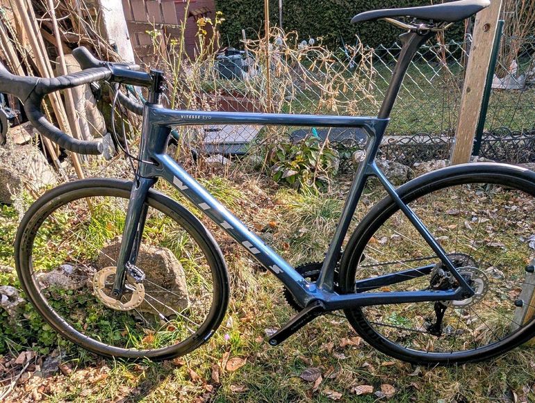 Used Vitus Vitesse EVO Ultegra Di2 2023 2023 Road & Gravel, Blue — image 12 of 16