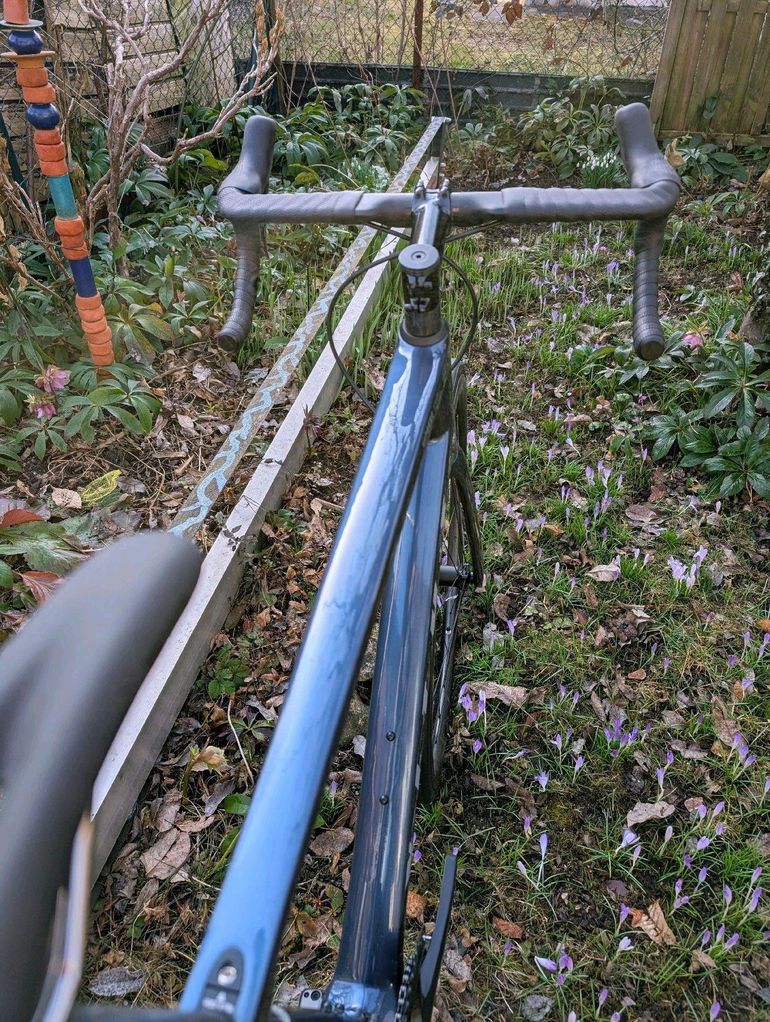 Used Vitus Vitesse EVO Ultegra Di2 2023 2023 Road & Gravel, Blue — image 11 of 16