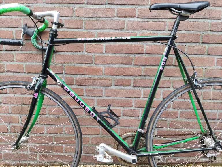 Green discount peugeot bike