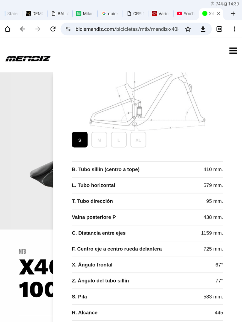 Used Mendiz X40 XC 2021 Mountainbike, Black — image 15 of 21