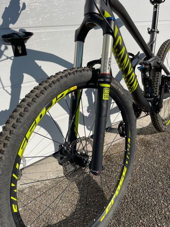 Used Canyon Nerve AL 6.0 (Fully) 2014 Mountainbike, Light Gray — image 8 of 11