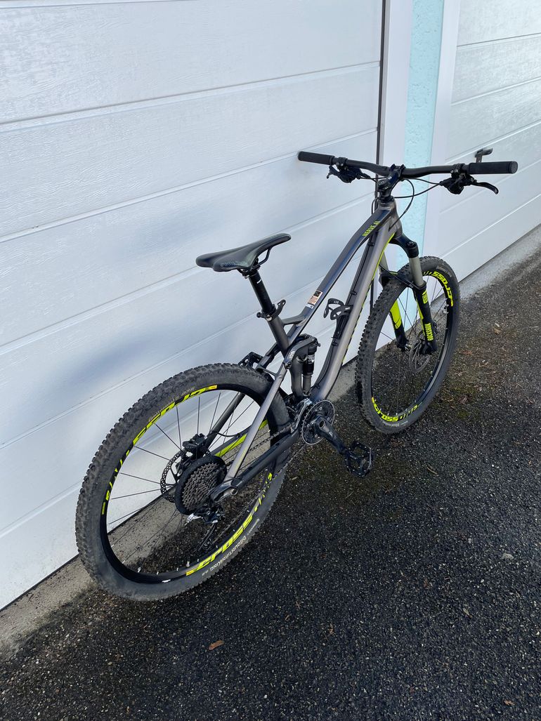 Used Canyon Nerve AL 6.0 (Fully) 2014 Mountainbike, Light Gray — image 5 of 11