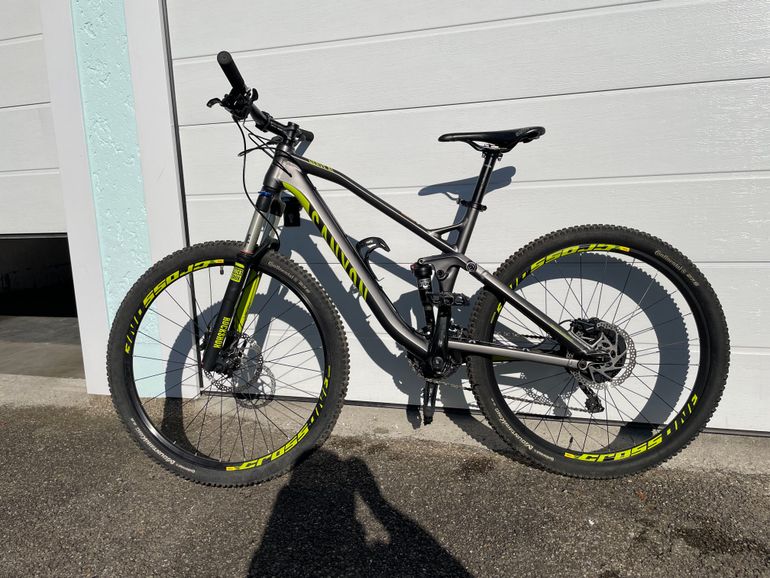 Used Canyon Nerve AL 6.0 (Fully) 2014 Mountainbike, Light Gray — image 2 of 11
