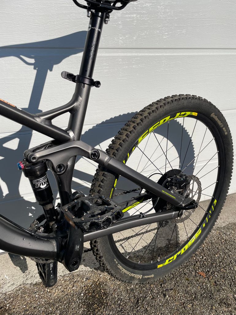 Used Canyon Nerve AL 6.0 (Fully) 2014 Mountainbike, Light Gray — image 9 of 11