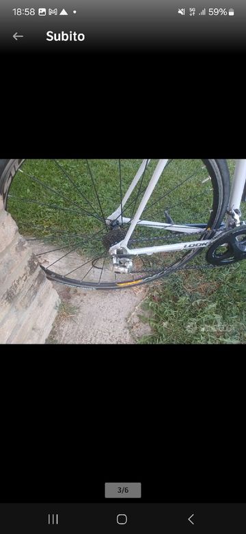 Look AL 464 P 2024 2024 Road & Gravel usato, Bianco — immagine 4 di 18