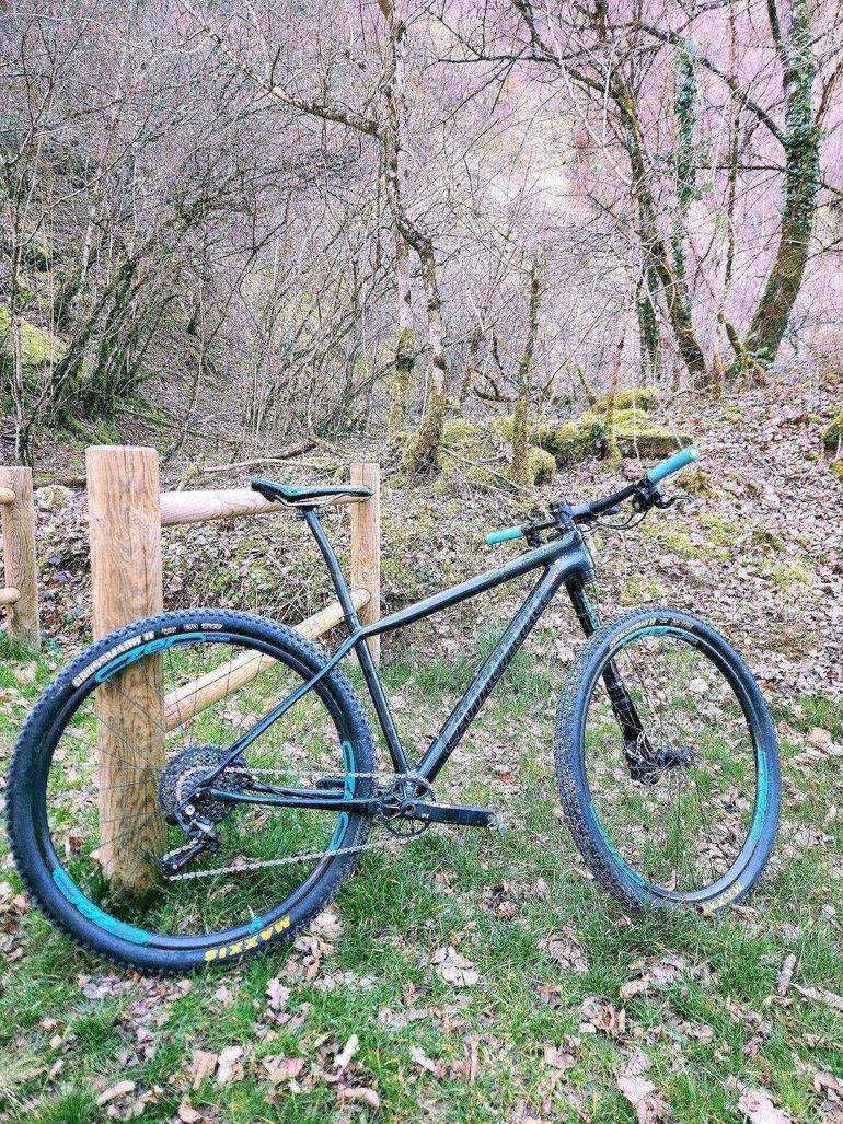 Gebrauchtes Cannondale F-Si Carbon Team 2017 2017 Mountainbike, Blau, 27.5 — Bild 3 von 9