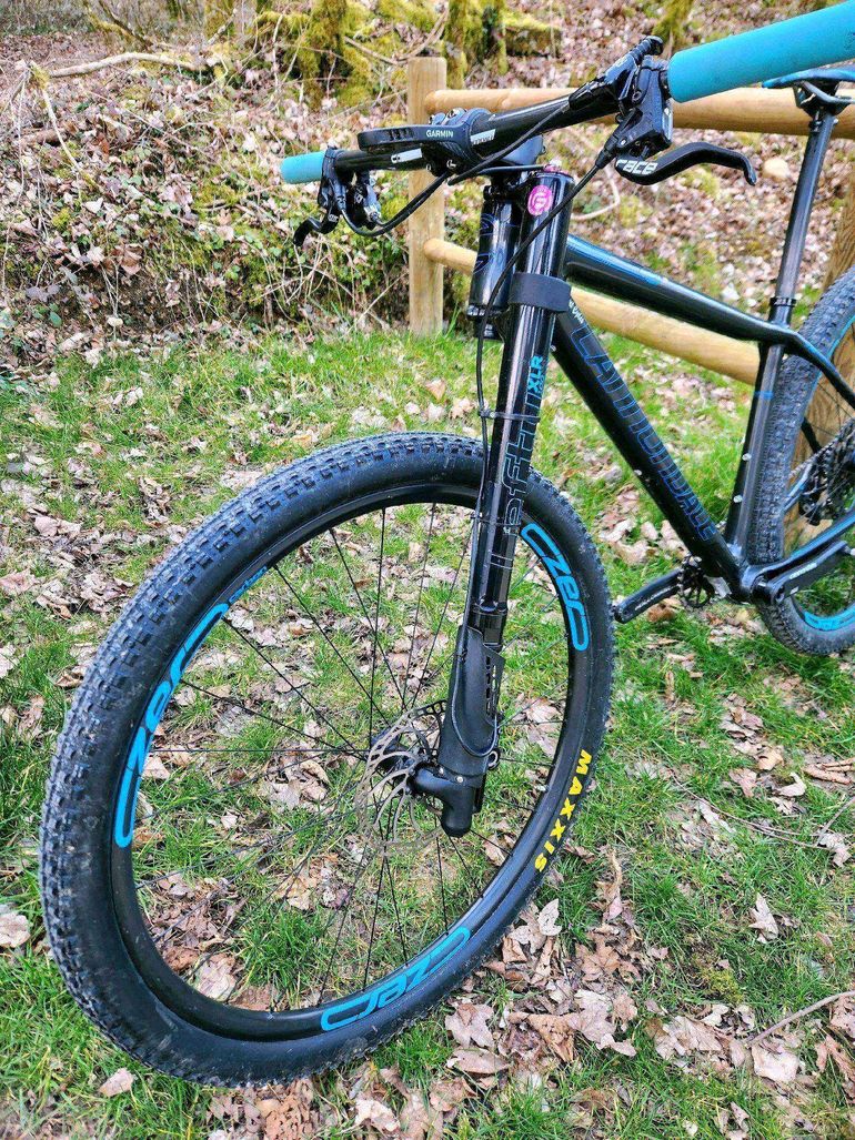 Gebrauchtes Cannondale F-Si Carbon Team 2017 2017 Mountainbike, Blau, 27.5 — Bild 7 von 9