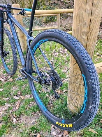 Gebrauchtes Cannondale F-Si Carbon Team 2017 2017 Mountainbike, Blau, 27.5 — Bild 8 von 9