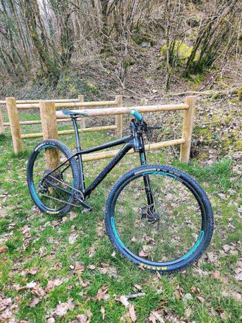 Gebrauchtes Cannondale F-Si Carbon Team 2017 2017 Mountainbike, Blau, 27.5 — Bild 2 von 9