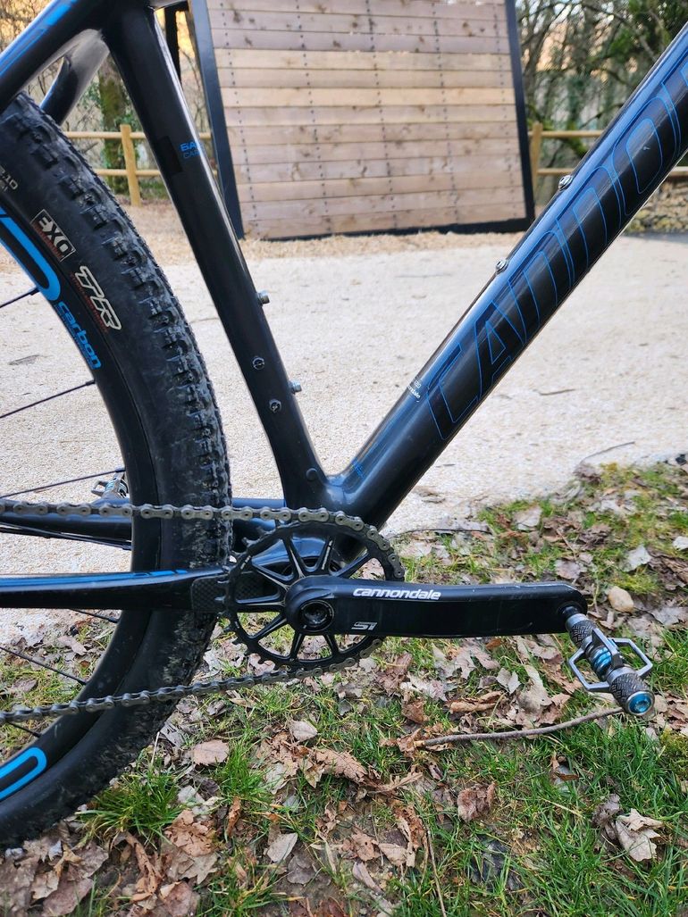 Gebrauchtes Cannondale F-Si Carbon Team 2017 2017 Mountainbike, Blau, 27.5 — Bild 5 von 9