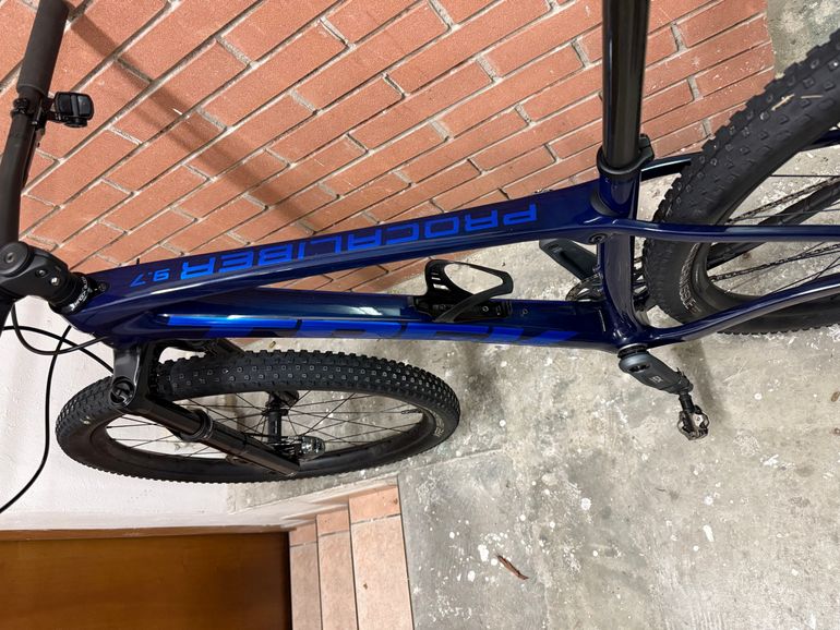 Gebrauchtes Trek Procaliber Sram Eagle Transmission GX 2024 Mountainbike, Blau — Bild 5 von 5
