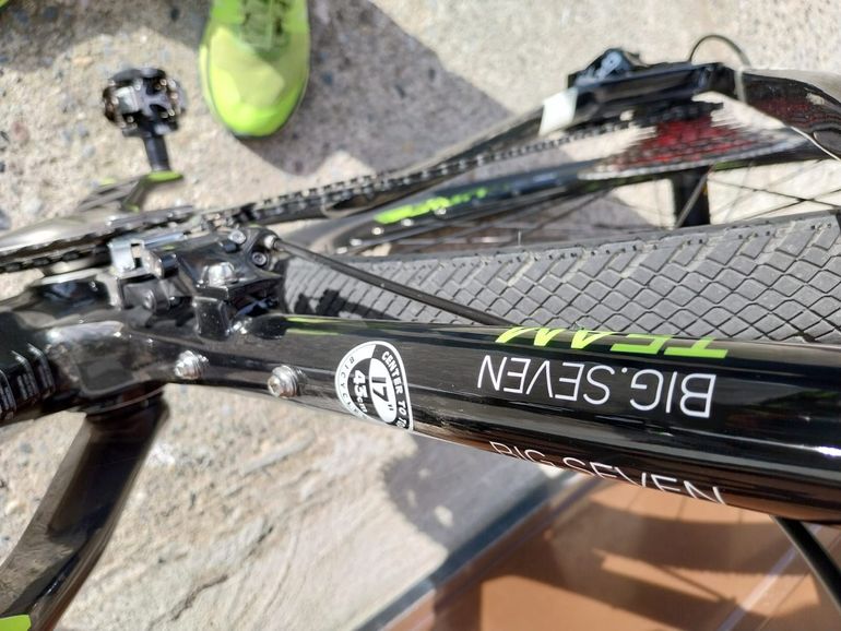 Used Merida BIG.SEVEN TEAM 2018 2018 Mountainbike, Green, 27.5 — image 4 of 6