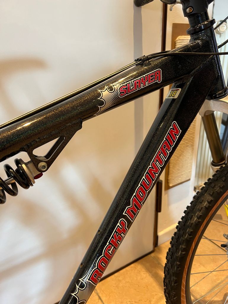 Gebrauchtes Rocky Mountain Slayer 2001 2001 Mountainbike, Schwarz — Bild 13 von 24
