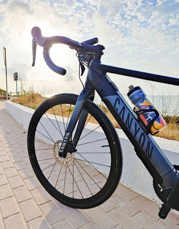 Used Canyon Endurace:ON 7.0 2021 2021 Road & Gravel, Black — image 12 of 13