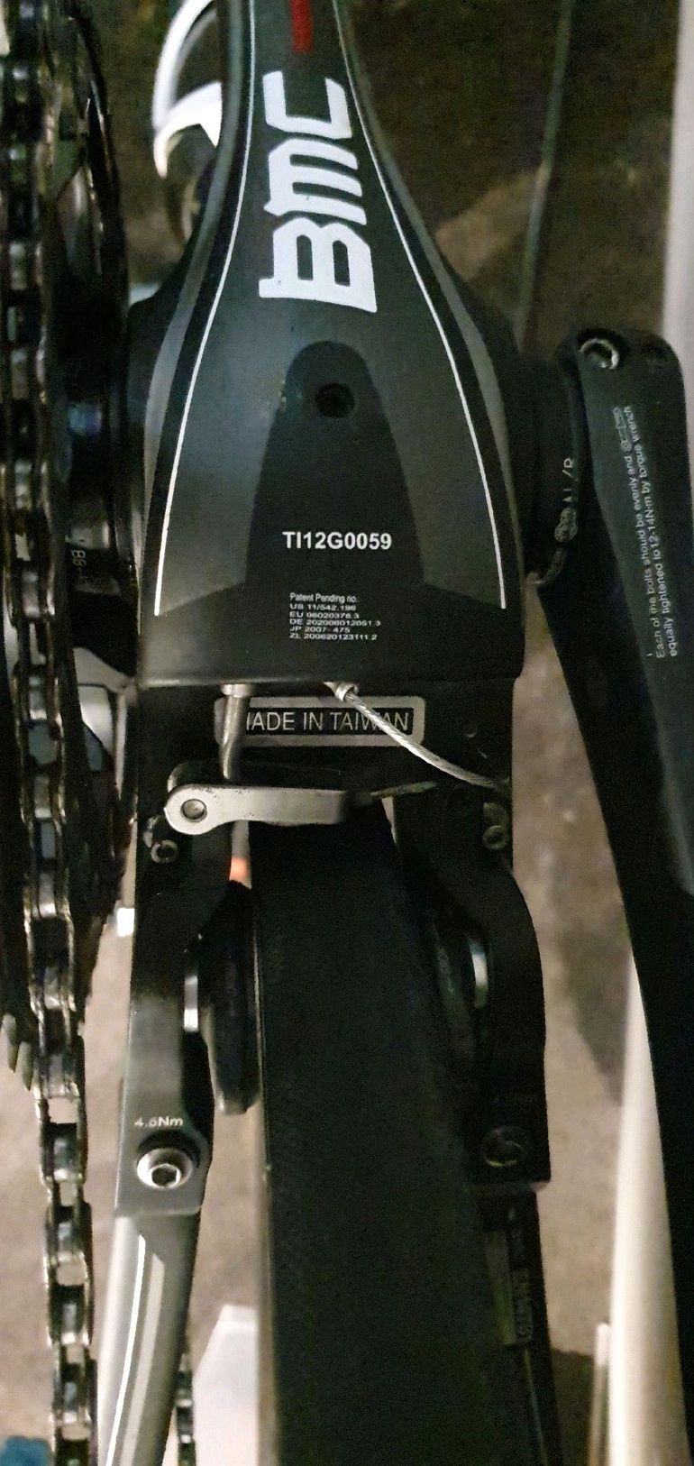 Used BMC timemachine TMR01 2017 2017 Road & Gravel, Black — image 8 of 11