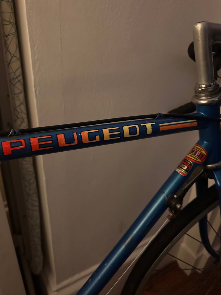 Used Peugeot Carbolite 103 1970 Road & Gravel, Azul — image 2 of 10