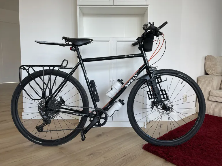 Used Surly Disc Trucker 2020 Road & Gravel, Black — image 1 of 3
