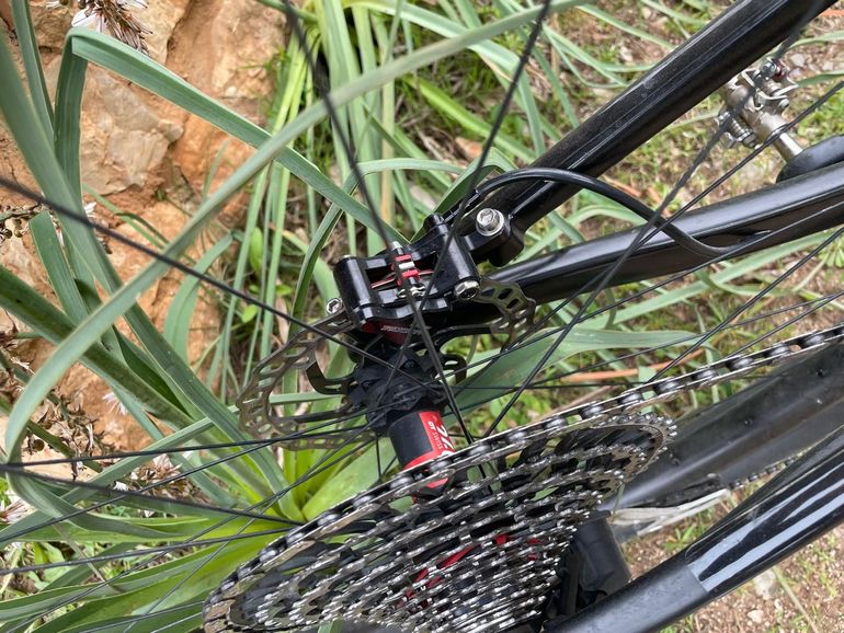 Brugt BMC Fourstroke Sram Eagle Transmission XX SL 2023 Mountainbike — billede 10 af 15