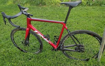 Used Time Alpe d'Huez 01 Aktiv Frameset Frameset 2023 Road & Gravel, Red — image 4 of 10