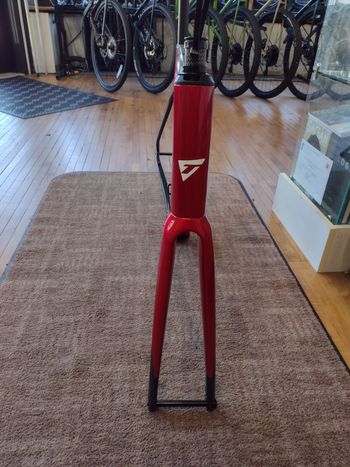 Used Time Alpe d'Huez 01 Aktiv Frameset Frameset 2023 Road & Gravel, Red — image 2 of 10