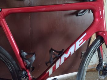 Used Time Alpe d'Huez 01 Aktiv Frameset Frameset 2023 Road & Gravel, Red — image 6 of 10