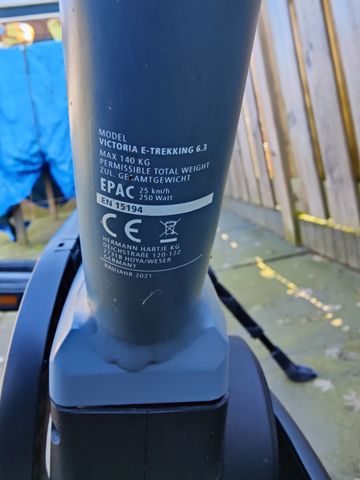Used Victoria Rad E-Trekk. 6.3 2022 Road & Gravel, Blue — image 9 of 11