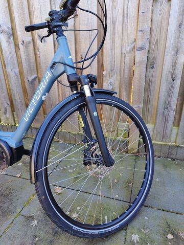 Used Victoria Rad E-Trekk. 6.3 2022 Road & Gravel, Blue — image 8 of 11