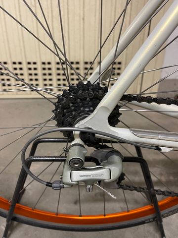 Fausto Coppi Aluminium K 1990 Road & Gravel usato, Bianco — immagine 2 di 15