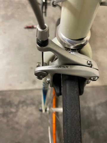 Fausto Coppi Aluminium K 1990 Road & Gravel usato, Bianco — immagine 14 di 15
