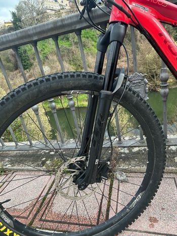 Used ROCKRIDER Xc100s 2022 Mountainbike, Red — image 8 of 12