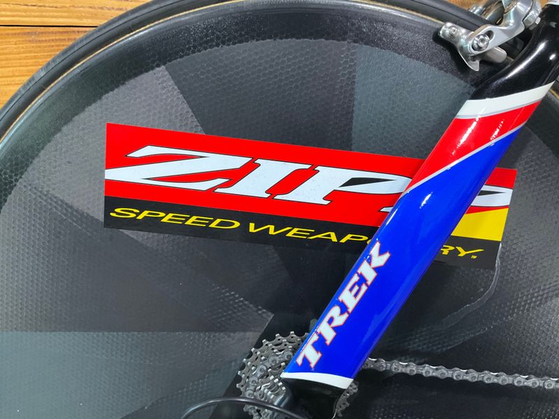 Used Trek 2002 USPS TT 2002 Road & Gravel, Blue — image 8 of 10
