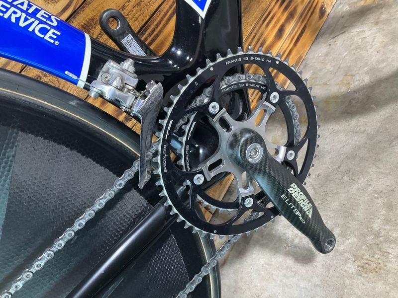 Used Trek 2002 USPS TT 2002 Road & Gravel, Blue — image 5 of 10
