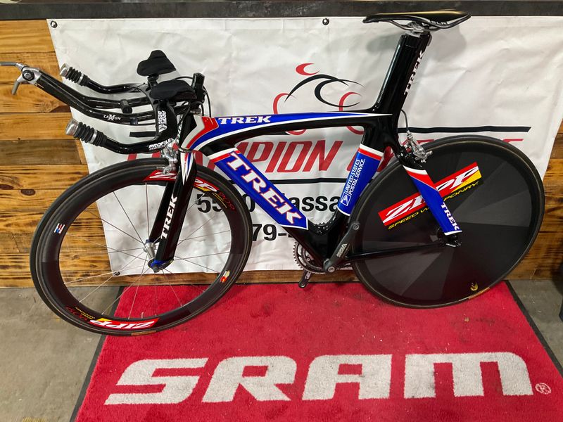 Used Trek 2002 USPS TT 2002 Road & Gravel, Blue — image 1 of 10