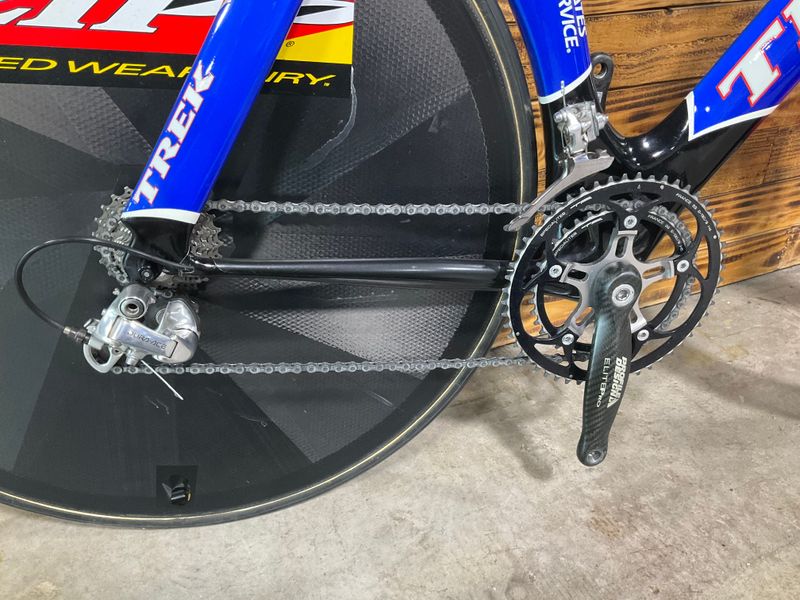 Used Trek 2002 USPS TT 2002 Road & Gravel, Blue — image 3 of 10