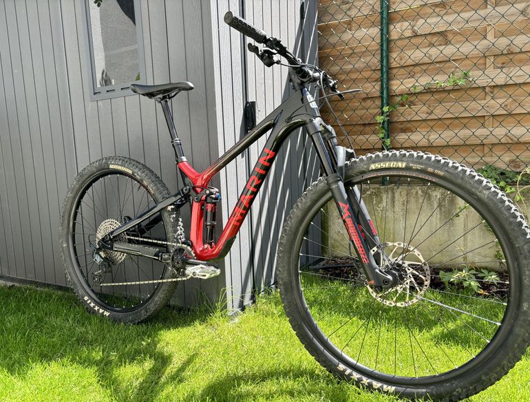 Used Marin Rift Zone 29" Carbon 1 2023 2023 Mountainbike, Red, 29 — image 6 of 8