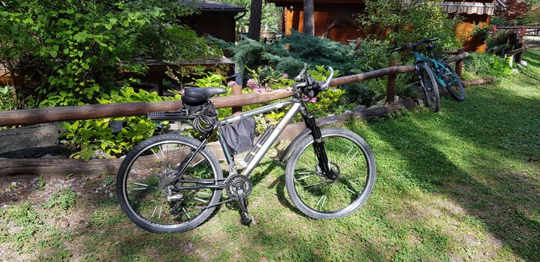 Used Bianchi boss 6600 alluminium 2005 Mountainbike, Light Gray — image 1 of 4