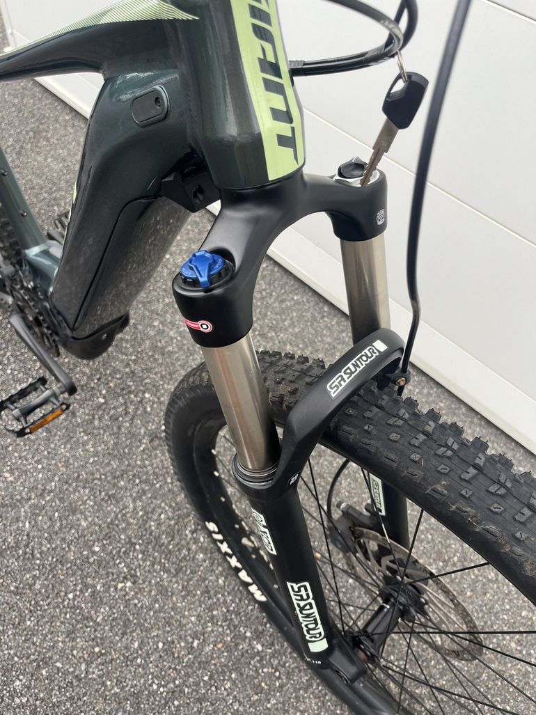 Used Giant Fathom E+1 2023 Mountainbike, Green — image 3 of 3
