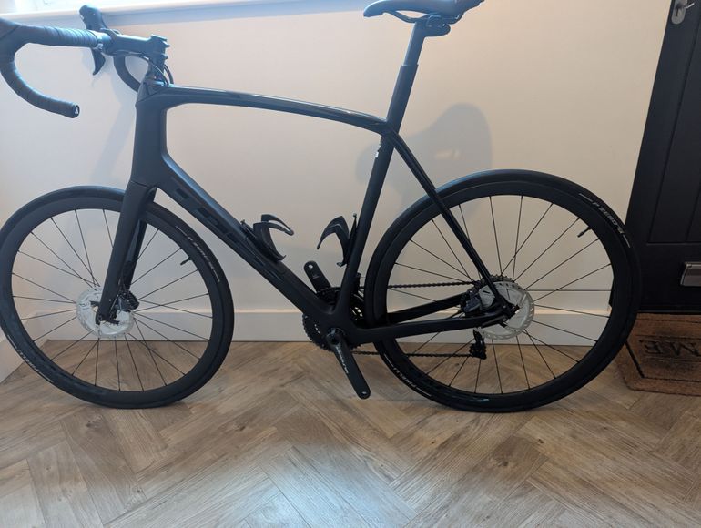Used Trek Domane SL 6 2021 2021 Road & Gravel, Black — image 3 of 7