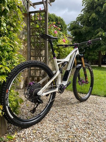Gebrauchtes Specialized Stumpjumper SRAM X01 Eagle 2016 Mountainbike, Weiß — Bild 3 von 3