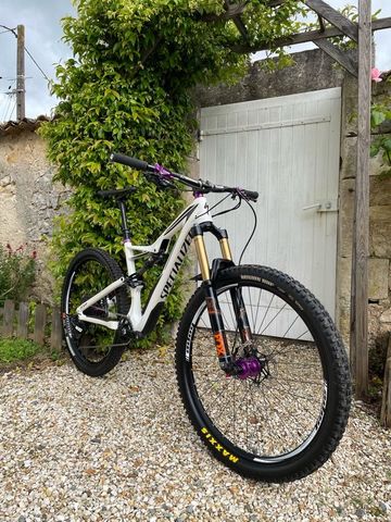 Gebrauchtes Specialized Stumpjumper SRAM X01 Eagle 2016 Mountainbike, Weiß — Bild 2 von 3
